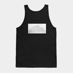 The Mountains Are Calling Tank Top